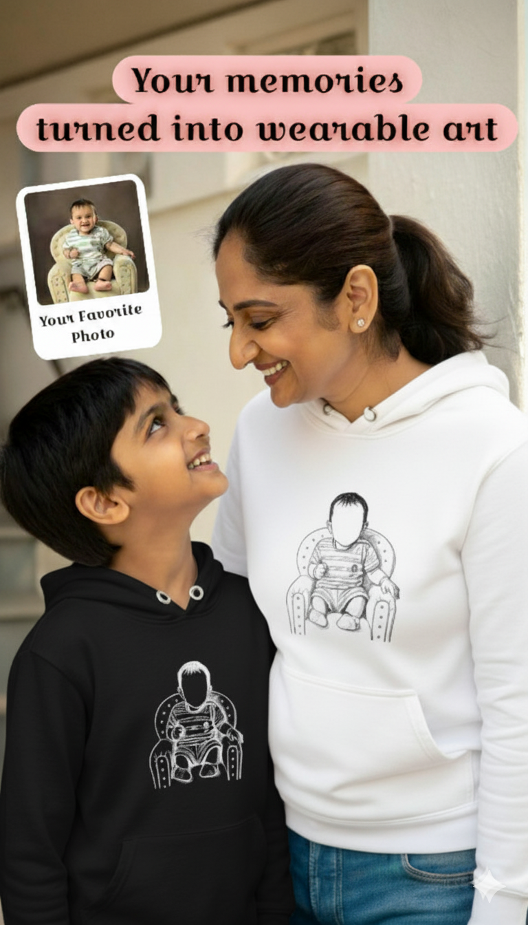 Mother Son Bundle - SomethingYours⢠Personalized Line Art Print