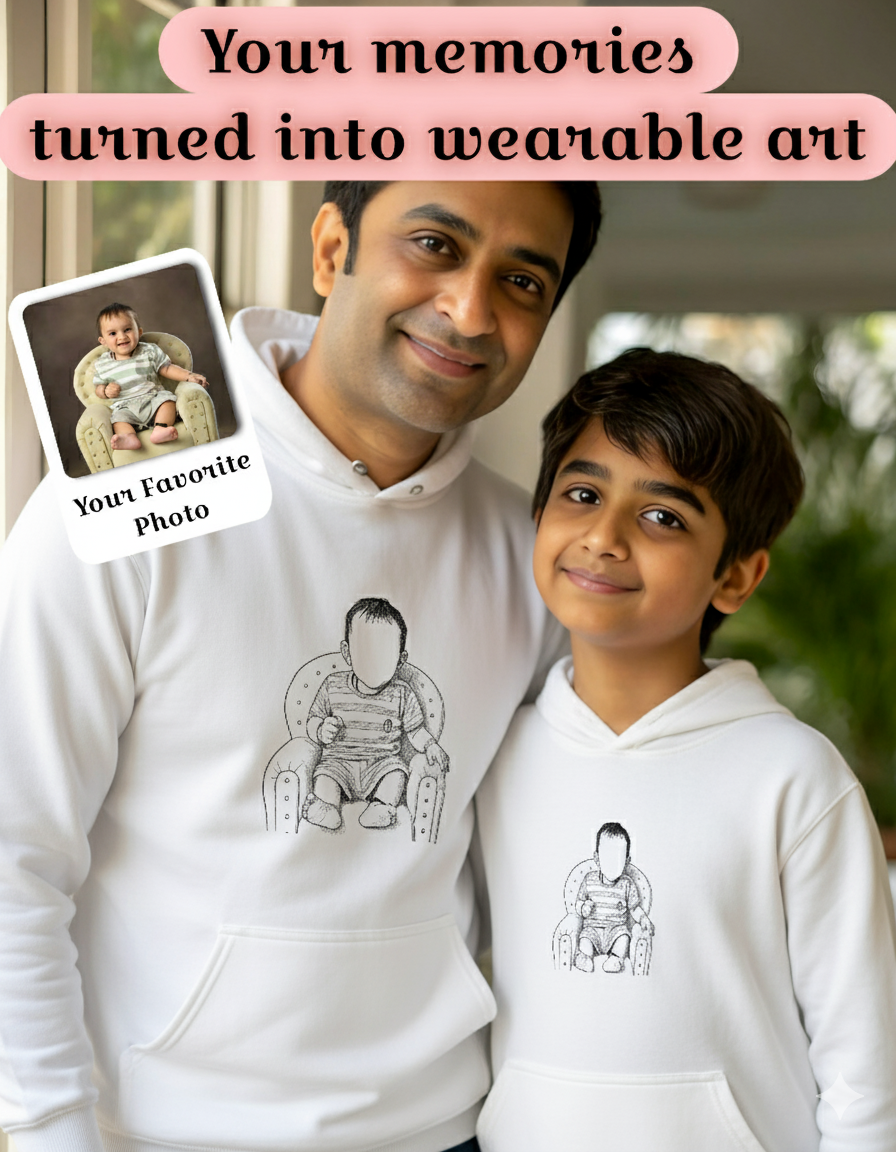 Father Son Bundle - SomethingYours⢠Personalized Line Art Print