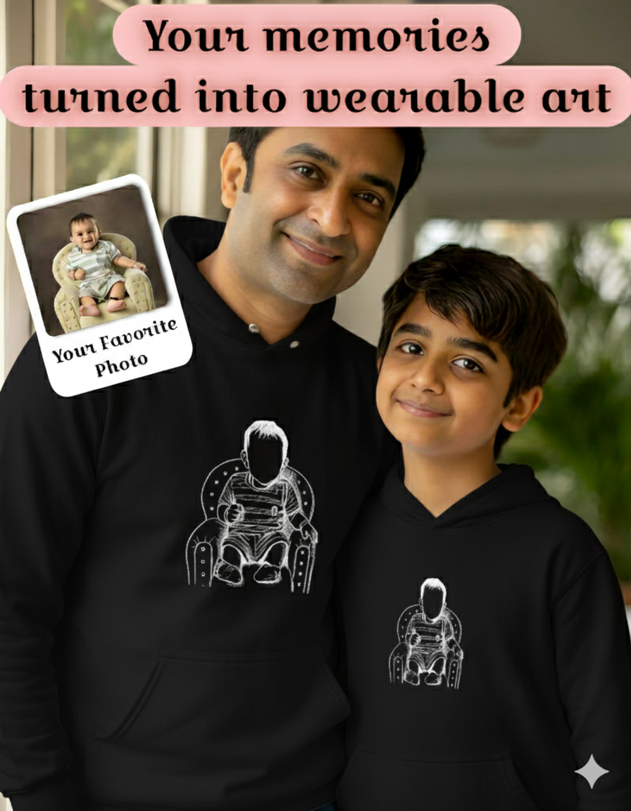 Father Son Bundle - SomethingYours⢠Personalized Line Art Print