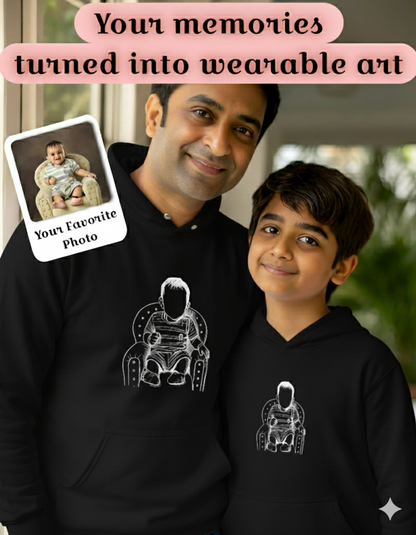 Father Son Bundle - SomethingYours™ Personalized Line Art Print