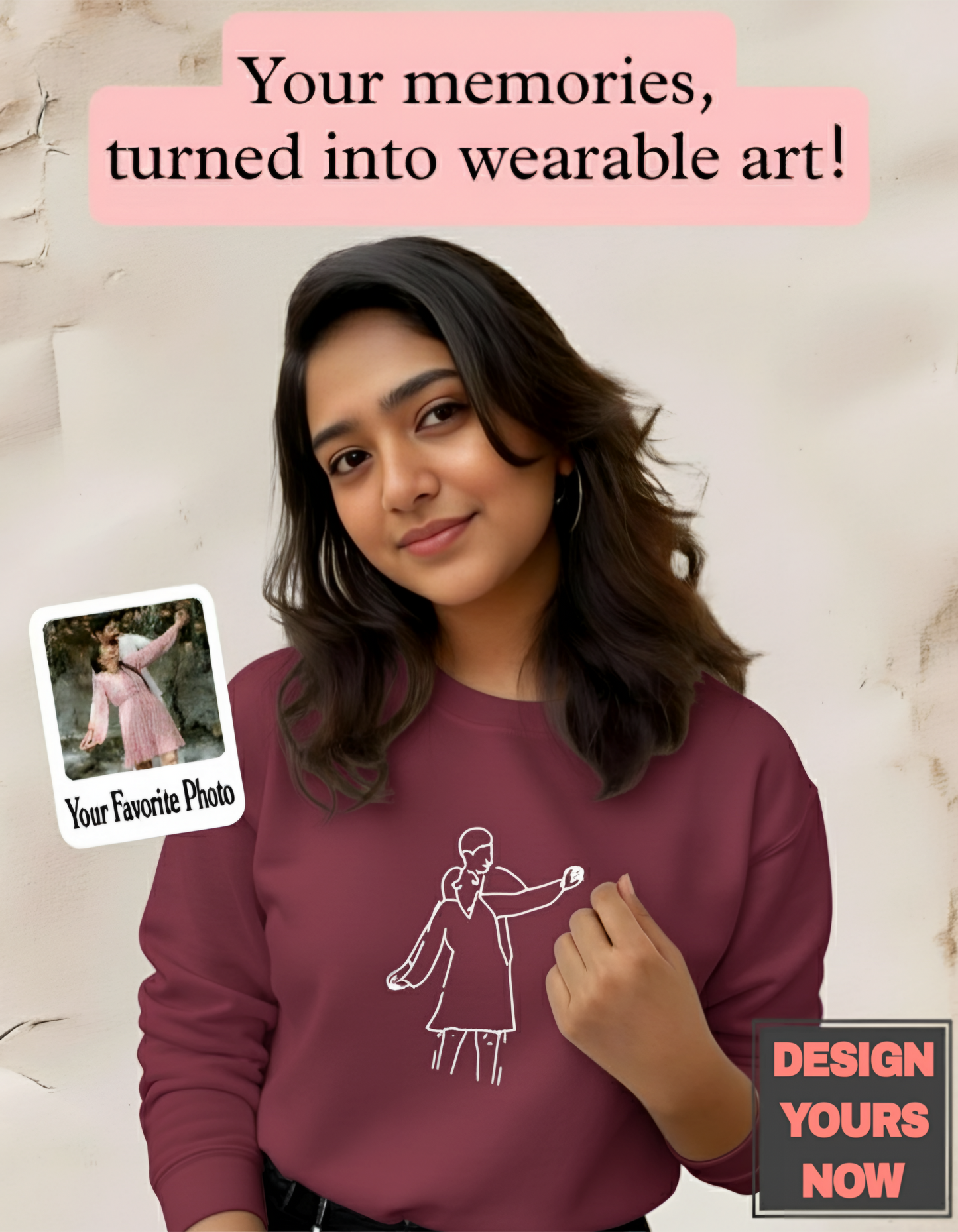 SomethingYours™ Personalized Line Art Print