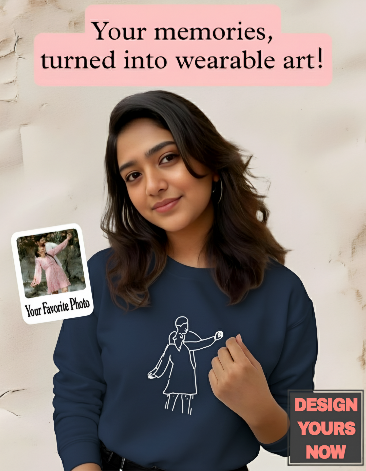 SomethingYours™ Personalized Line Art Print