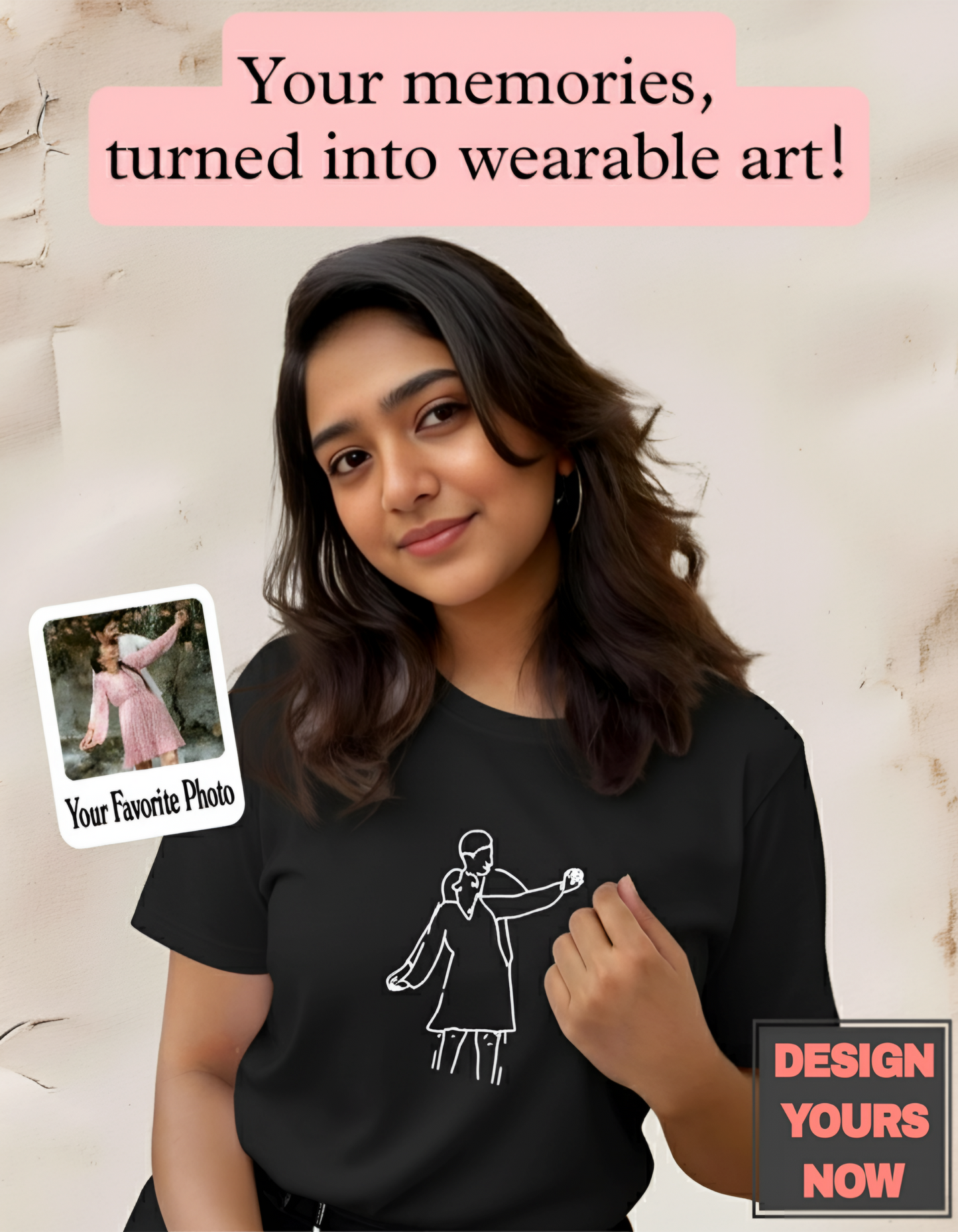 SomethingYours™ Personalized Line Art Print