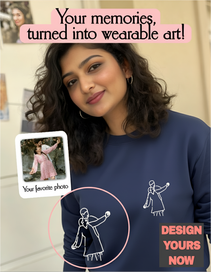 SomethingYours™ Personalized Line Art - Pocket Print