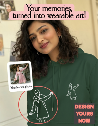 SomethingYours™ Personalized Line Art - Pocket Print