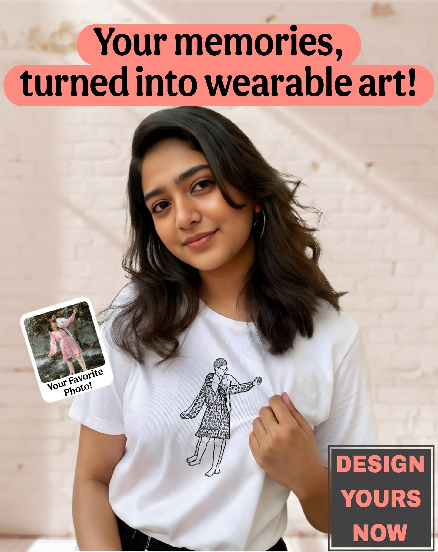 SomethingYours™ Personalized Line Art Print