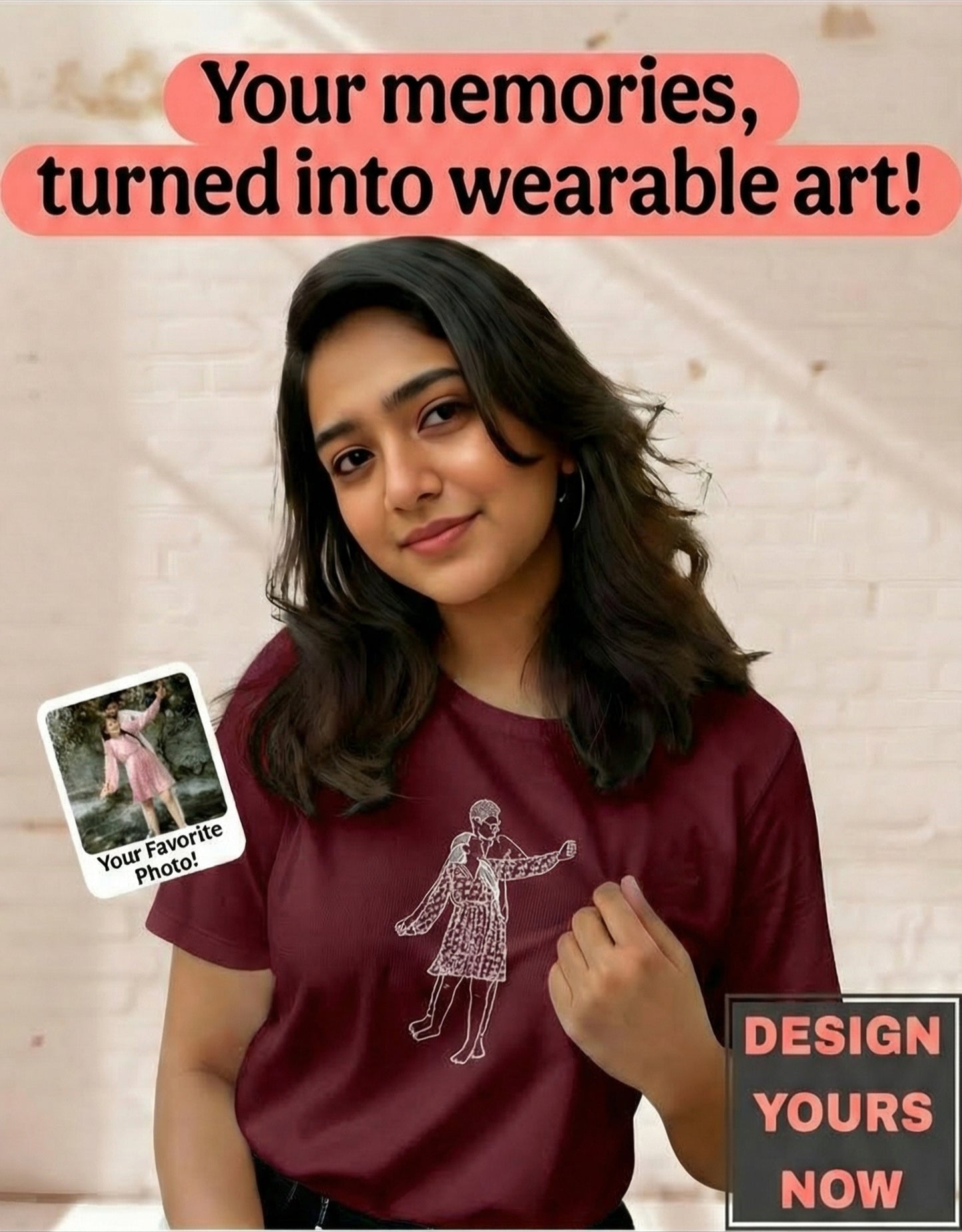 SomethingYours™ Personalized Line Art Print