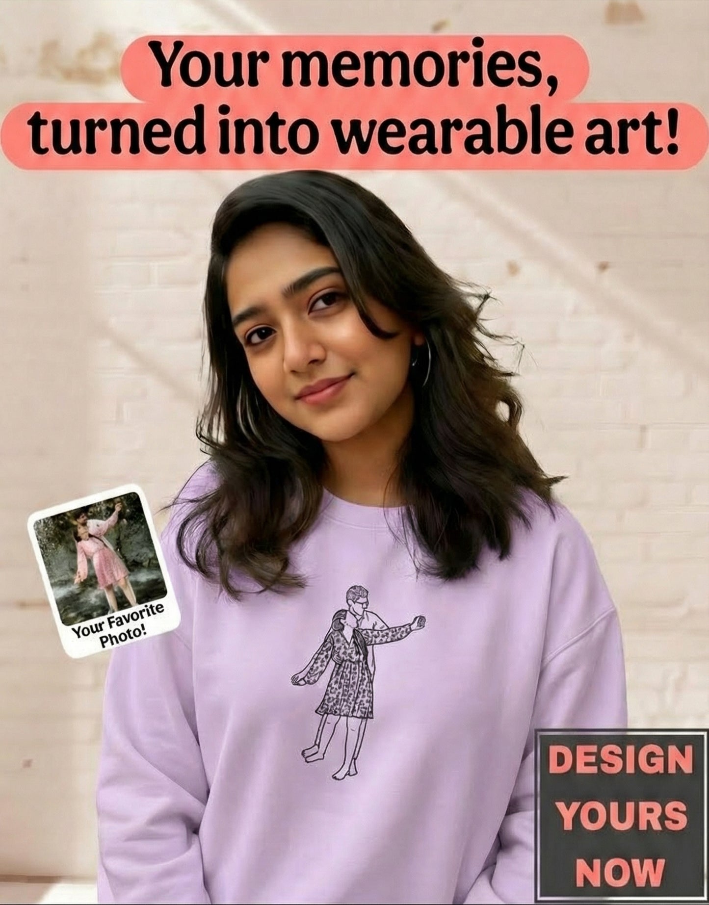 SomethingYours™ Personalized Line Art Print